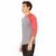 Bella + Canvas 3200 Unisex Three-Quarter Sleeve Baseball T-Shirt