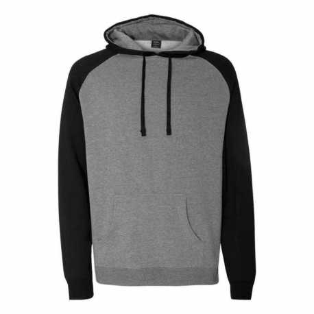 Independent Trading Co. IND40RP Raglan Hooded Sweatshirt