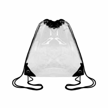 Liberty Bags OAD5007 Clear Drawstring Pack
