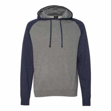 Independent Trading Co. IND40RP Raglan Hooded Sweatshirt