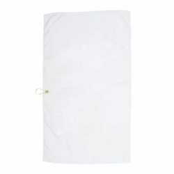 Pro Towels 2442GMT Golf-Caddy Towel with Center Brass Grommet & Hook