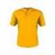 Alleson Athletic 52MTHJ Two Button Mesh Baseball Jersey With Piping