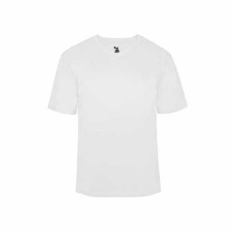 Badger 2162 Youth B-Core V-Neck T-Shirt