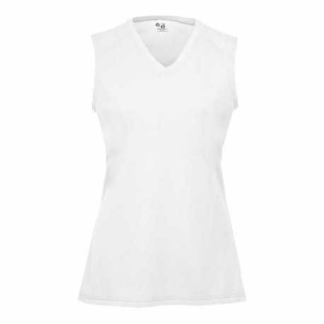 Badger 2163 Girls B-Core Sleeveless T-Shirt