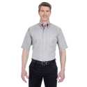 UltraClub 8972T Men's Mens Tall Classic Wrinkle-Resistant Short-Sleeve Oxford