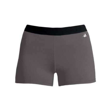 Badger 2629 Girls Pro-Compression Shorts