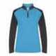 Badger 4008 Ultimate SoftLock Women's Sport Quarter-Zip Pullover