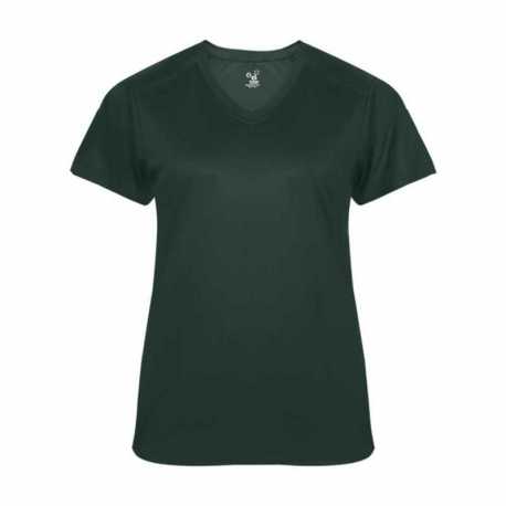 Badger 4062 Ultimate SoftLock Women's V-Neck T-Shirt