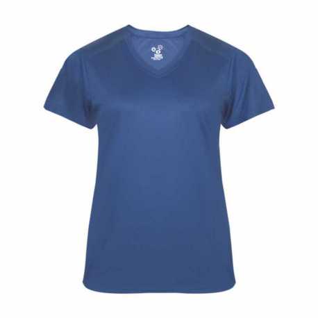 Badger 4062 Ultimate SoftLock Women's V-Neck T-Shirt