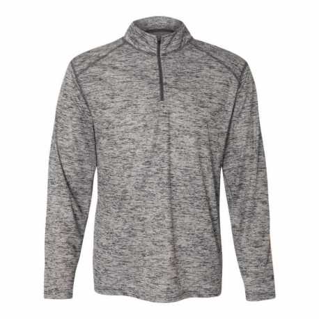 Badger 4172 Tonal Blend Quarter-Zip Pullover