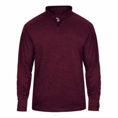 Badger 4172 Tonal Blend Quarter-Zip Pullover