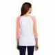 District DM136L Women's Perfect Tri 3/4-Sleeve Raglan