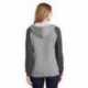 District DT296 Women's Lightweight Fleece Raglan Hoodie