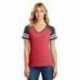 District DM476 Women's Game V-Neck Tee
