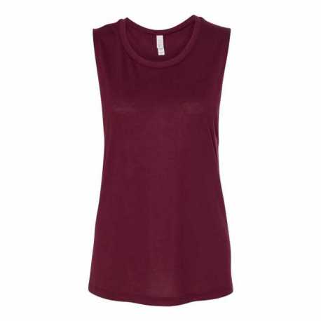 Bella + Canvas 8803 Women's Flowy Scoop Muscle Tank