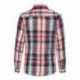 Burnside 5222 Women's Long Sleeve Plaid Shirt
