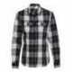 Burnside 5222 Women's Long Sleeve Plaid Shirt