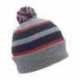 Pacific Headwear 641K Knit Fold-Over Pom-Pom Beanie