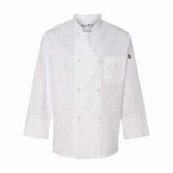 Chef Designs 0414 Eight Knot Button Chef Coat with Thermometer Pocket