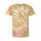 Dyenomite 200MS Multi-Color Spiral Tie-Dyed T-Shirt