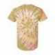 Dyenomite 200MS Multi-Color Spiral Tie-Dyed T-Shirt
