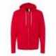 Independent Trading Co. AFX90UNZ Lightweight Full-Zip Hooded Sweatshirt