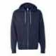 Independent Trading Co. AFX90UNZ Lightweight Full-Zip Hooded Sweatshirt