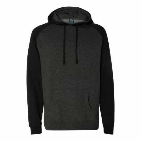 Independent Trading Co. IND40RP Raglan Hooded Sweatshirt