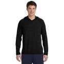 All Sport M3101 Men's Performance Triblend Long-Sleeve Hooded Pullover