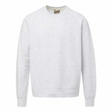 MV Sport 17116 Vintage Fleece Raglan Crewneck Sweatshirt