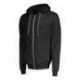 MV Sport 2349 Retro Heather Full-Zip Hooded Sweatshirt