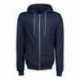 MV Sport 2349 Retro Heather Full-Zip Hooded Sweatshirt