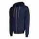 MV Sport 2349 Retro Heather Full-Zip Hooded Sweatshirt
