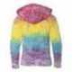 MV Sport W1162Y Girls Courtney Burnout V-Notch Hooded Sweatshirt