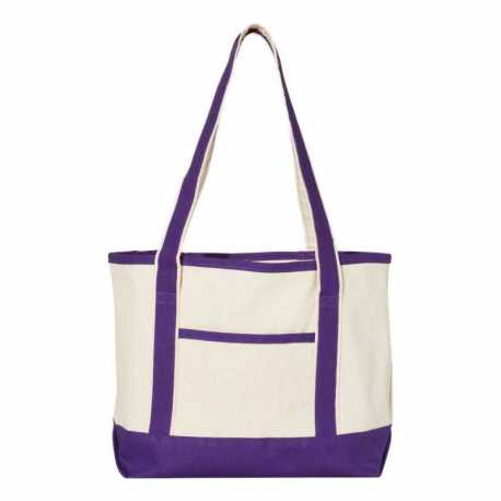 Q-Tees Q125800 20L Small Deluxe Tote
