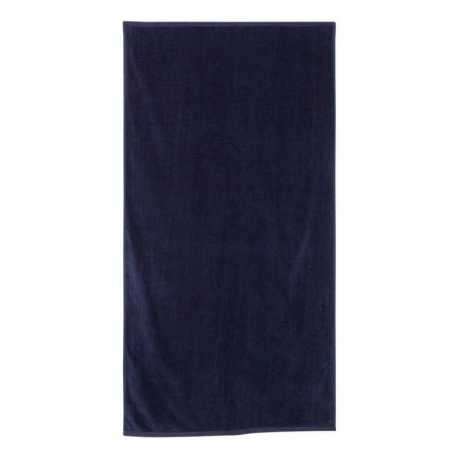 Q-Tees QV3060 Velour Beach Towel