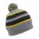 Pacific Headwear 641K Knit Fold-Over Pom-Pom Beanie