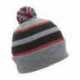 Pacific Headwear 641K Knit Fold-Over Pom-Pom Beanie