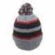 Pacific Headwear 641K Knit Fold-Over Pom-Pom Beanie