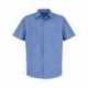 Red Kap SB22 Industrial Stripe Short Sleeve Work Shirt