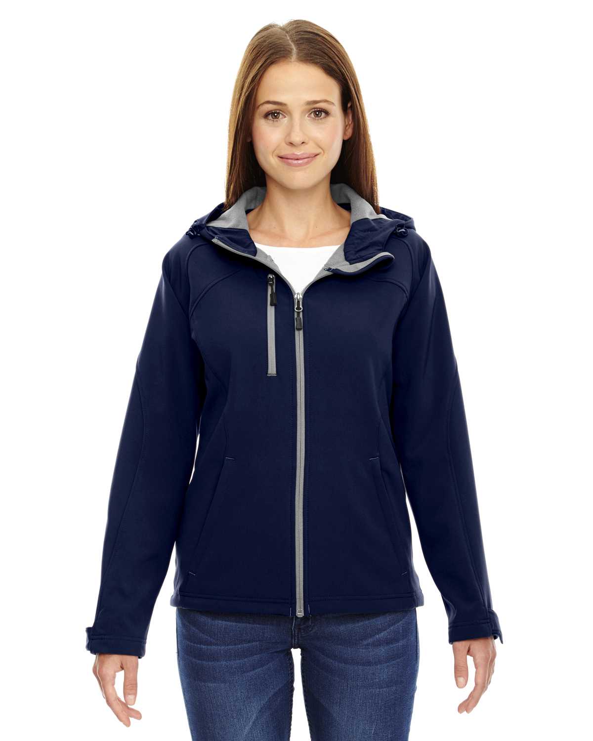 North End 78166 Ladies' Prospect Two-Layer Fleece Bonded Soft Shell ...