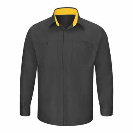 Red Kap SY32 Performance Plus Long Sleeve Shirt with OilBlok Technology