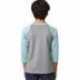 Next Level Apparel 3352 Youth CVC Three-Quarter Sleeve Raglan
