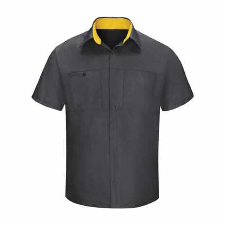 Red Kap SY42 Performance Plus Short Sleeve Shirt with Oilblok Technology