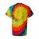 Dyenomite 200MS Multi-Color Spiral Tie-Dyed T-Shirt