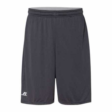 Russell Athletic TS7X2M Dri-Power Essential 10" Shorts with Pockets
