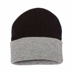 Sportsman SP12T 12" Color Blocked Cuffed Beanie