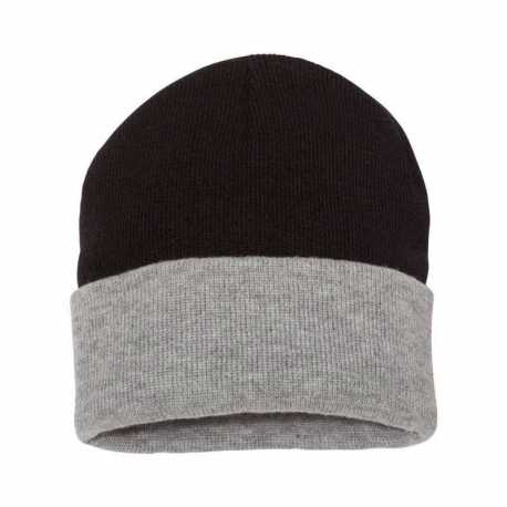 Sportsman SP12T 12" Color Blocked Cuffed Beanie