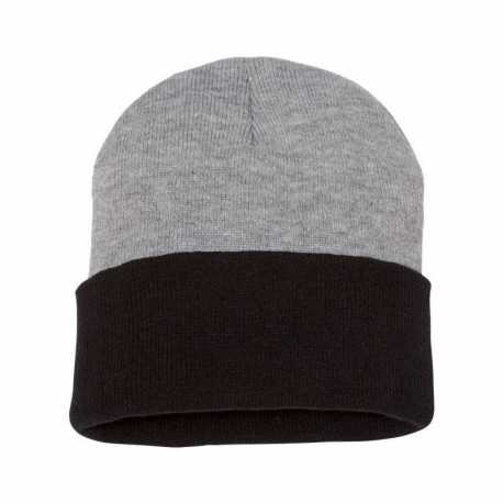 Sportsman SP12T 12" Color Blocked Cuffed Beanie