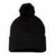 Sportsman SP15 12" Pom-Pom Cuffed Beanie